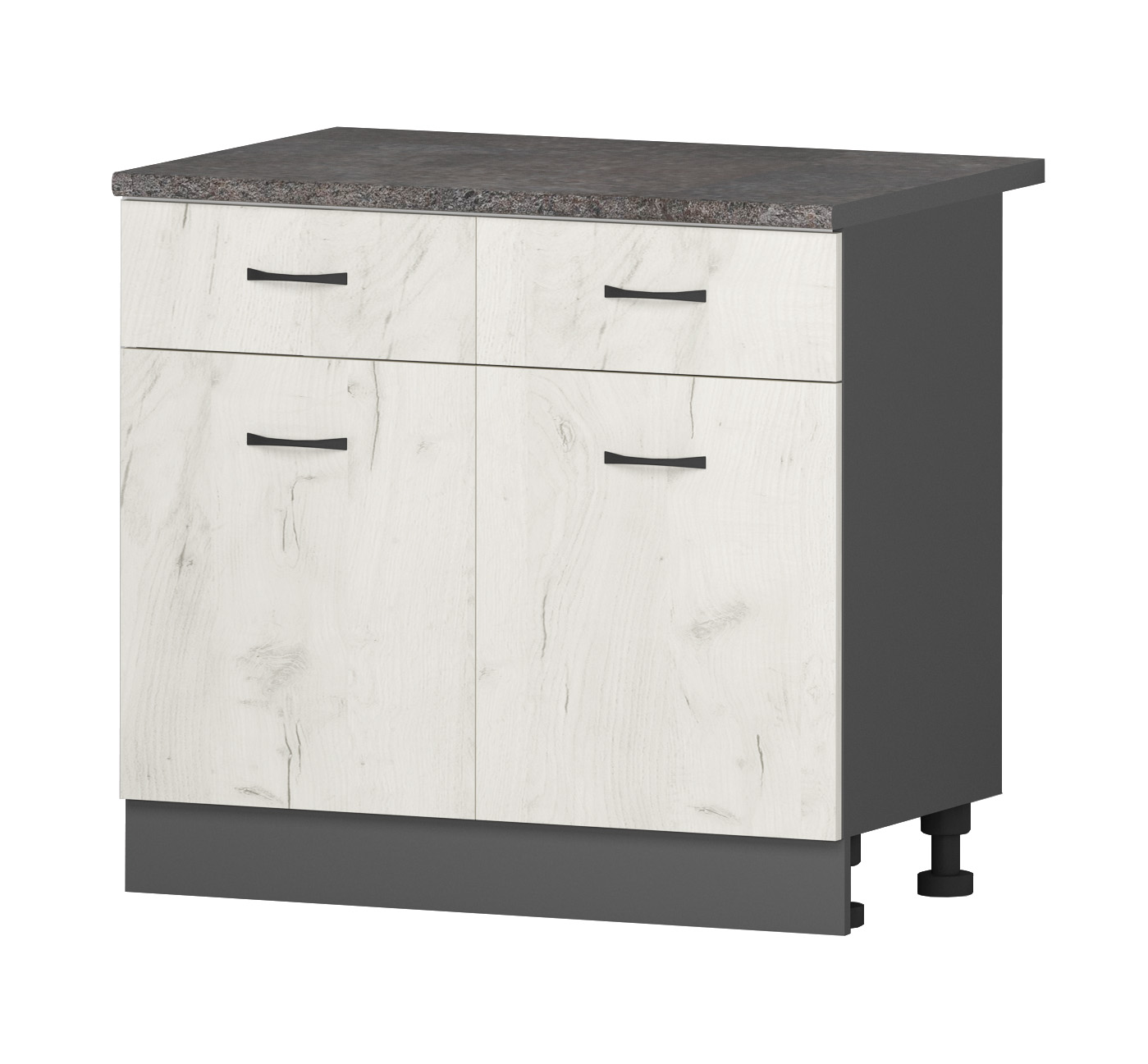 Corp inferior Verona B63, 100x87, craft alb pacific/ antracit
