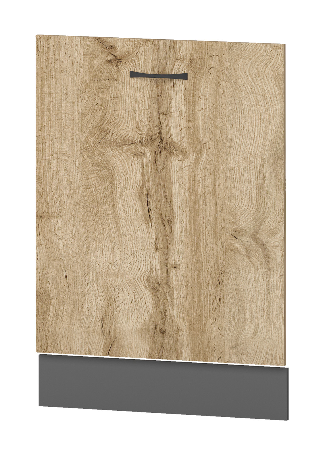 Usa masina spalat vase Verona B65, 60 cm, stejar wotan/ antracit