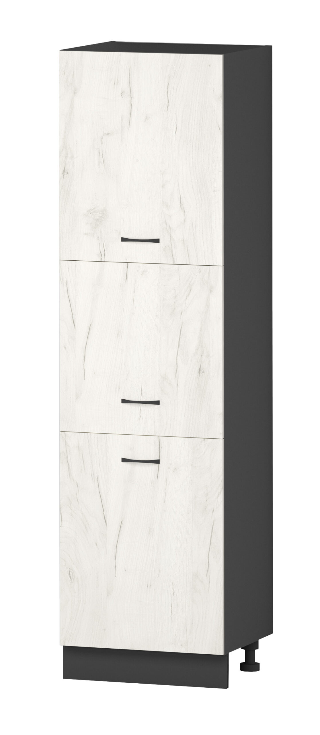 Dulap coloana Verona B66, 60x220, craft alb pacific/ antracit