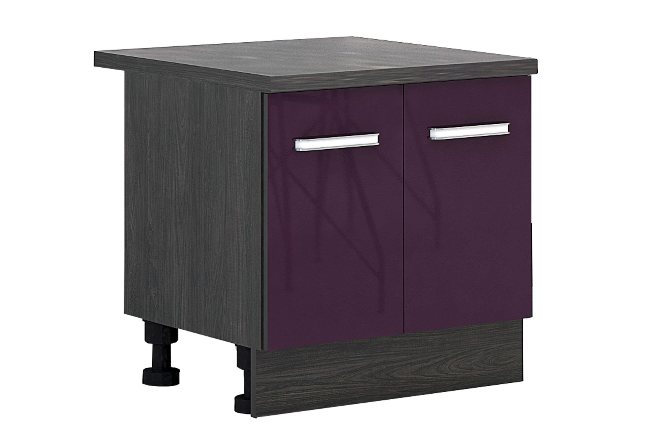 Corp inferior cuptor independent Elinor B50, 60x48, violet lucios/ stejar carbon