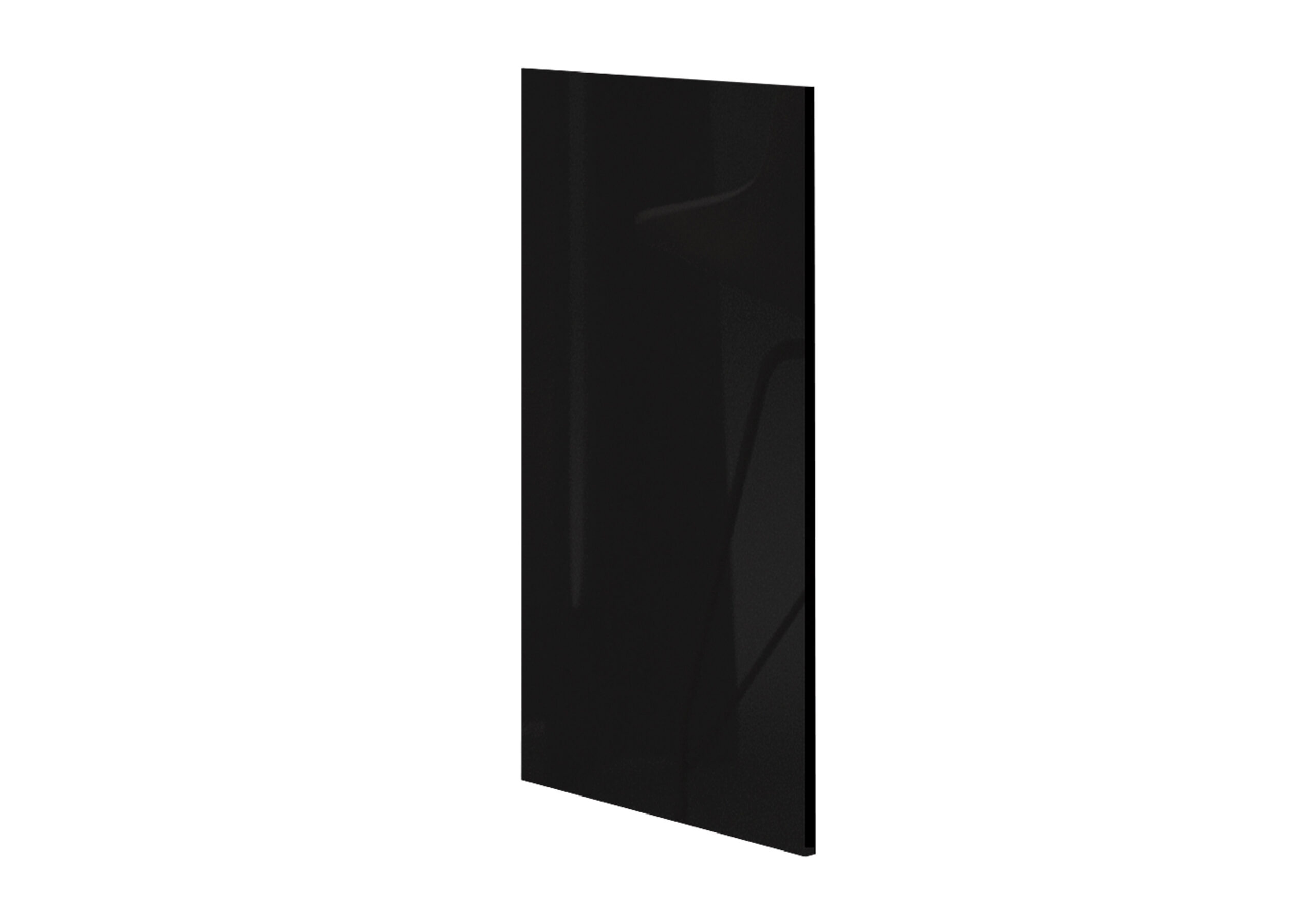 Panou terminal Elinor B56, 58x87, negru lucios