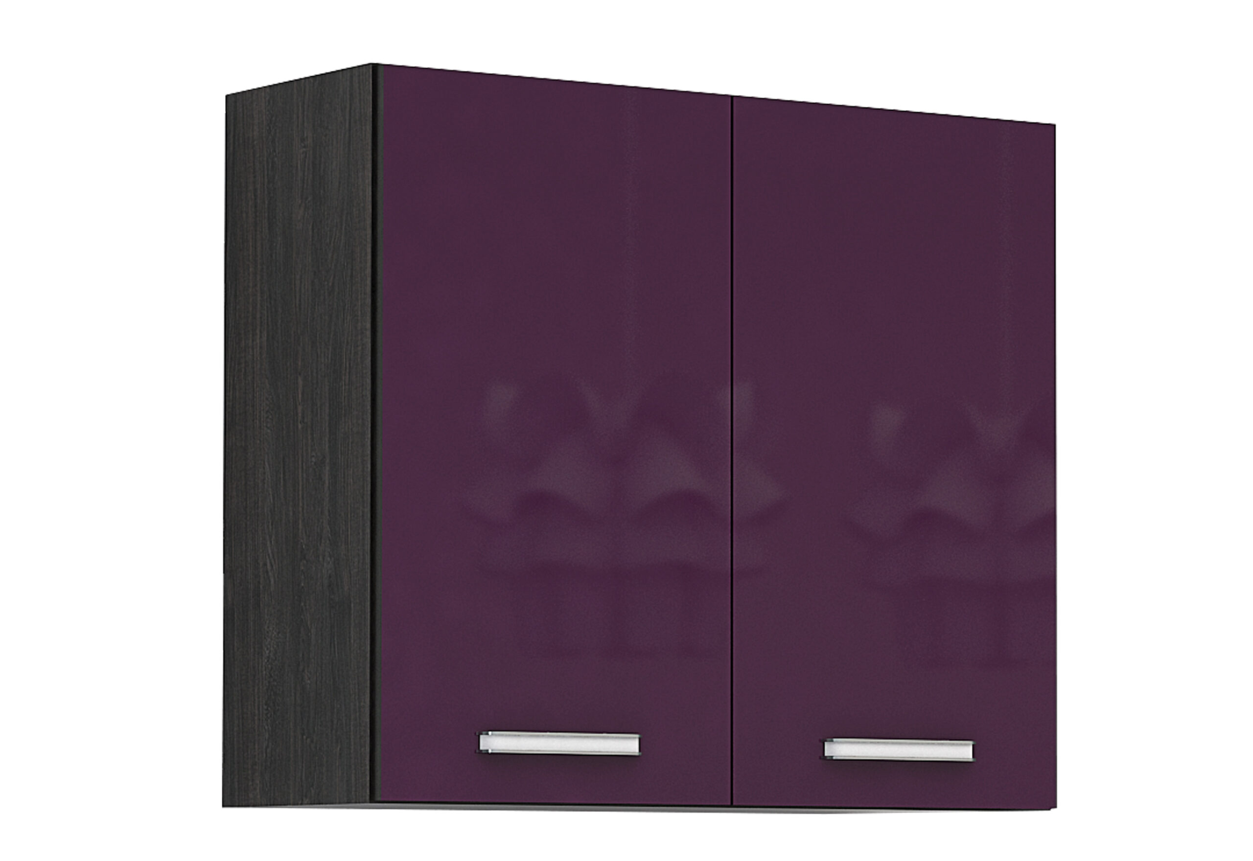 Corp superior 2 usi Elinor G13, 80x70, violet lucios/ stejar carbon