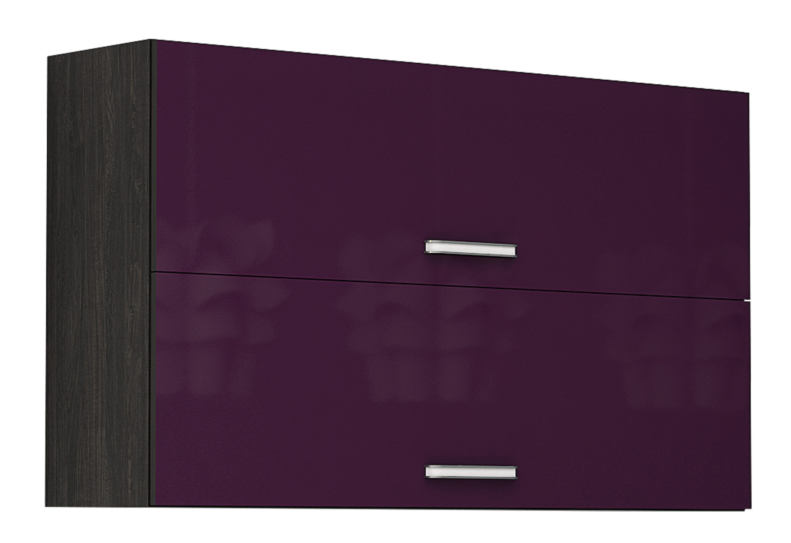 Corp superior 2 usi Elinor G35, 120x70, violet lucios/stejar carbon