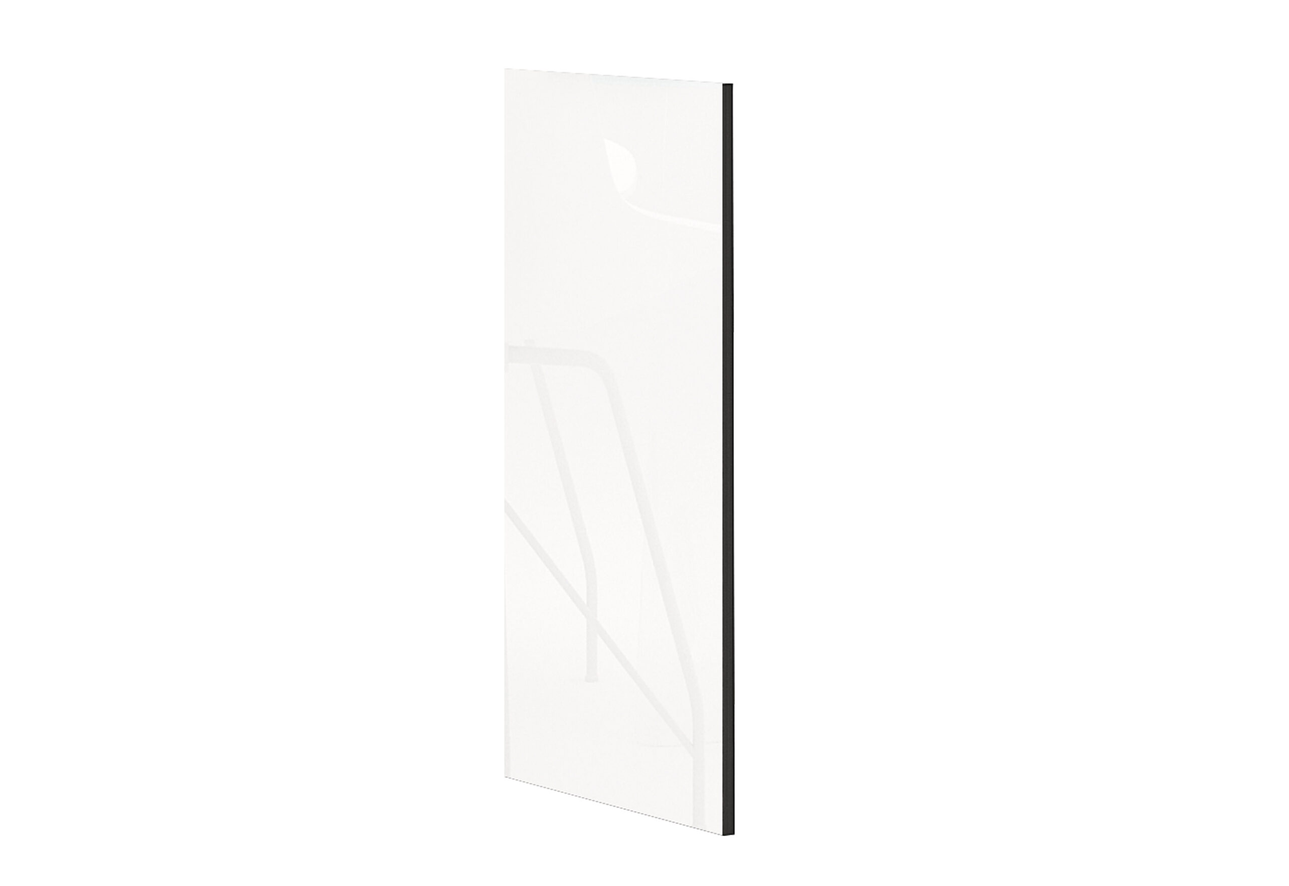 Panou terminal superior Elinor G70, 32x70, alb lucios