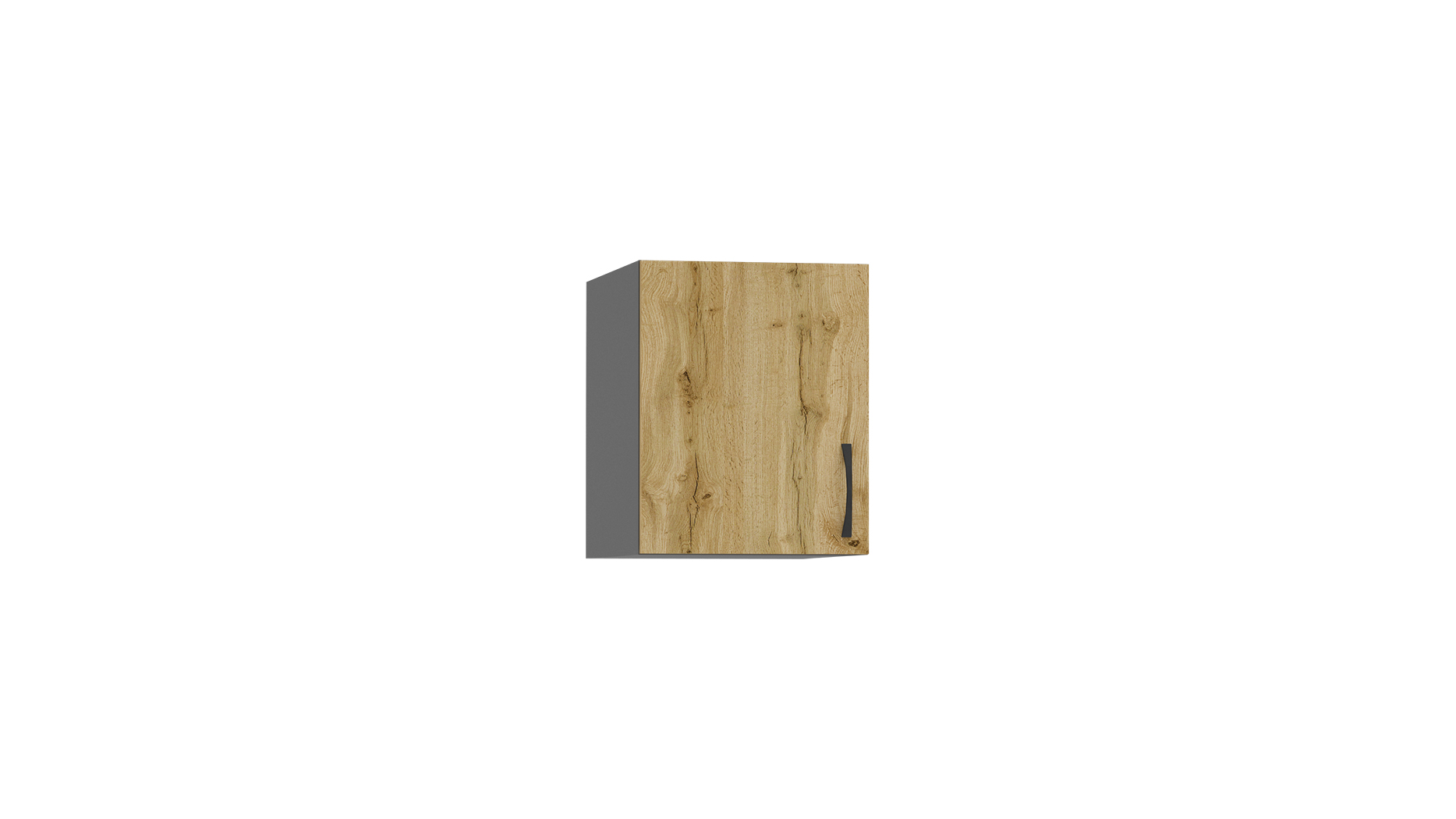 Dulap suprapozabil Apolo 3, 40x52x50, stejar wotan/ antracit