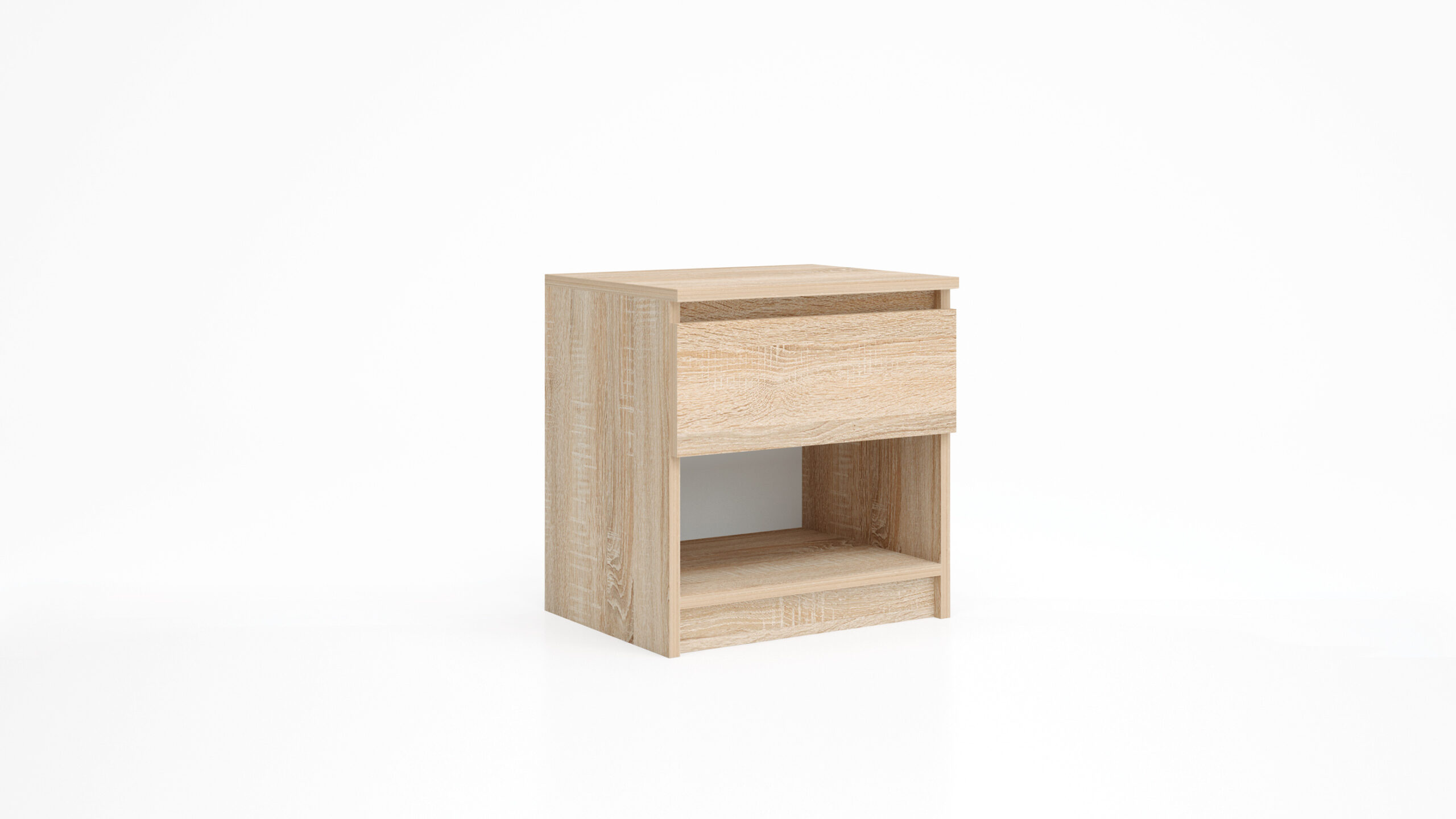 Noptiera Leo 4, 45x36x47, stejar sonoma