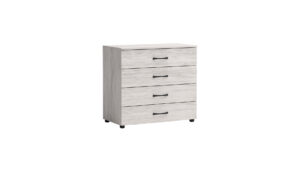 Comoda Apolo 2, 80x43x74, stejar blanco