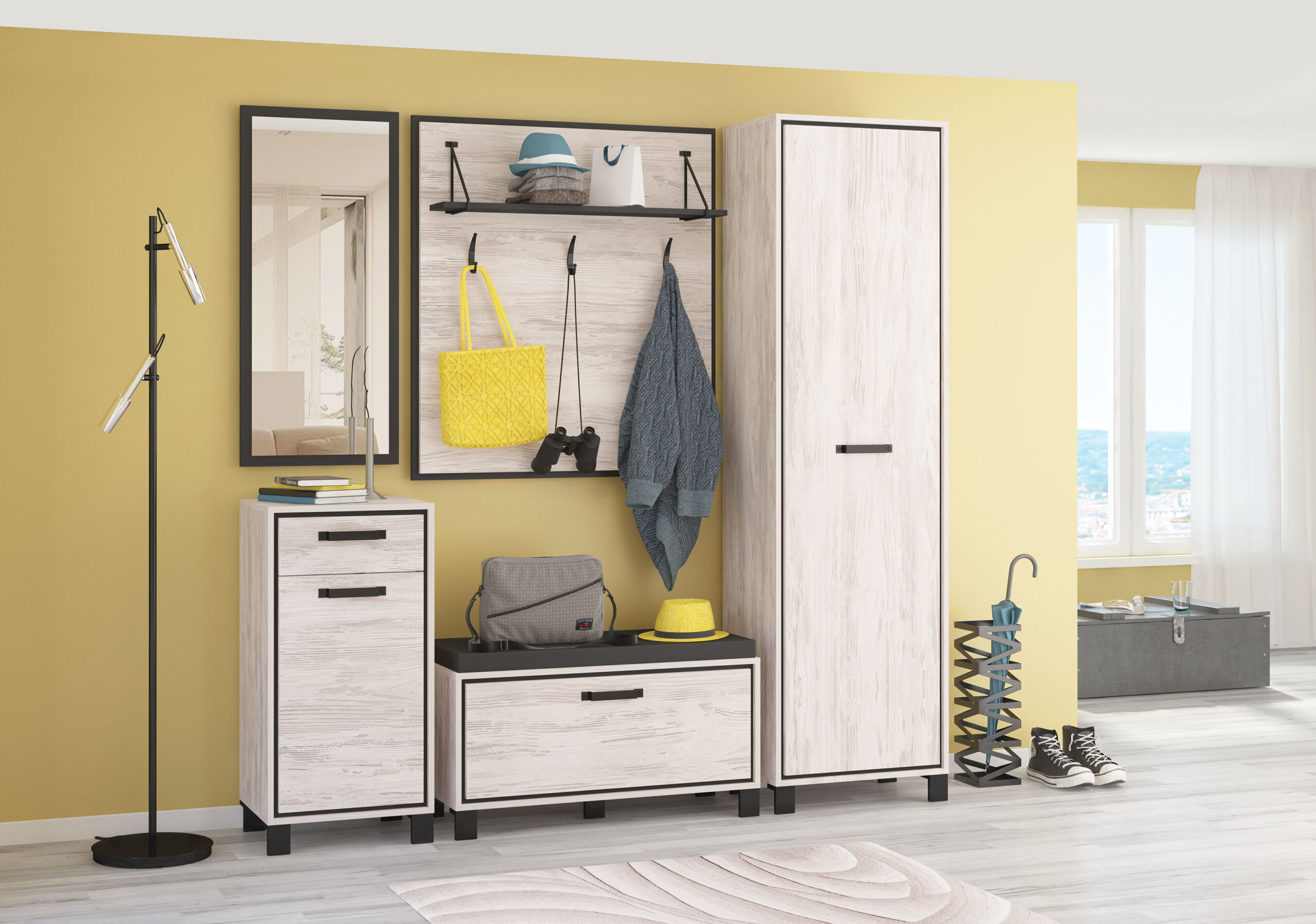 Mobilier modular hol