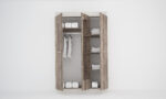 Dulap Melanie 2, 120x52x190, 3 usi, stejar colonial/ lino canova