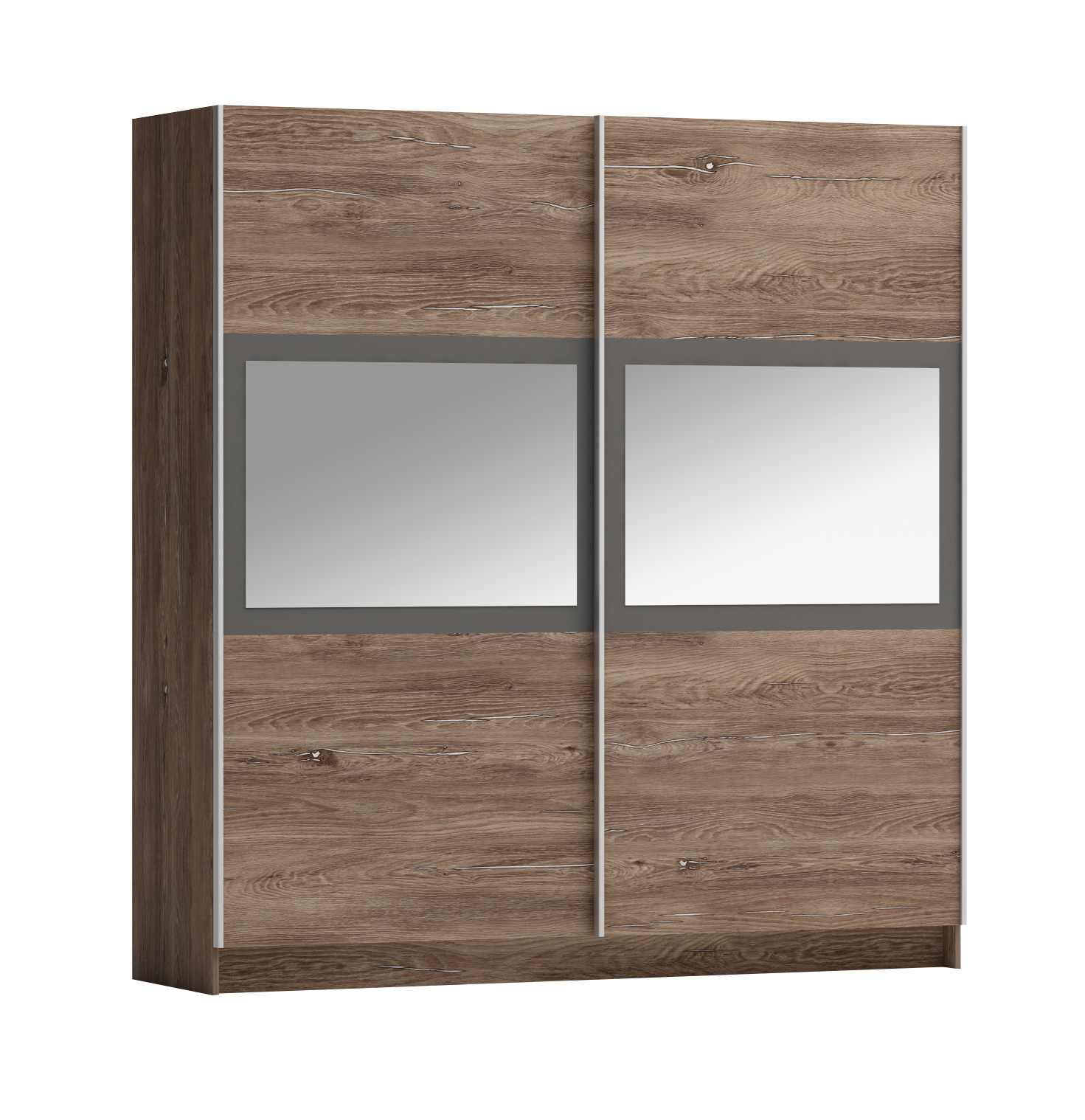 Set dormitor Modena, brown silverjack/ grafit - imagine 3