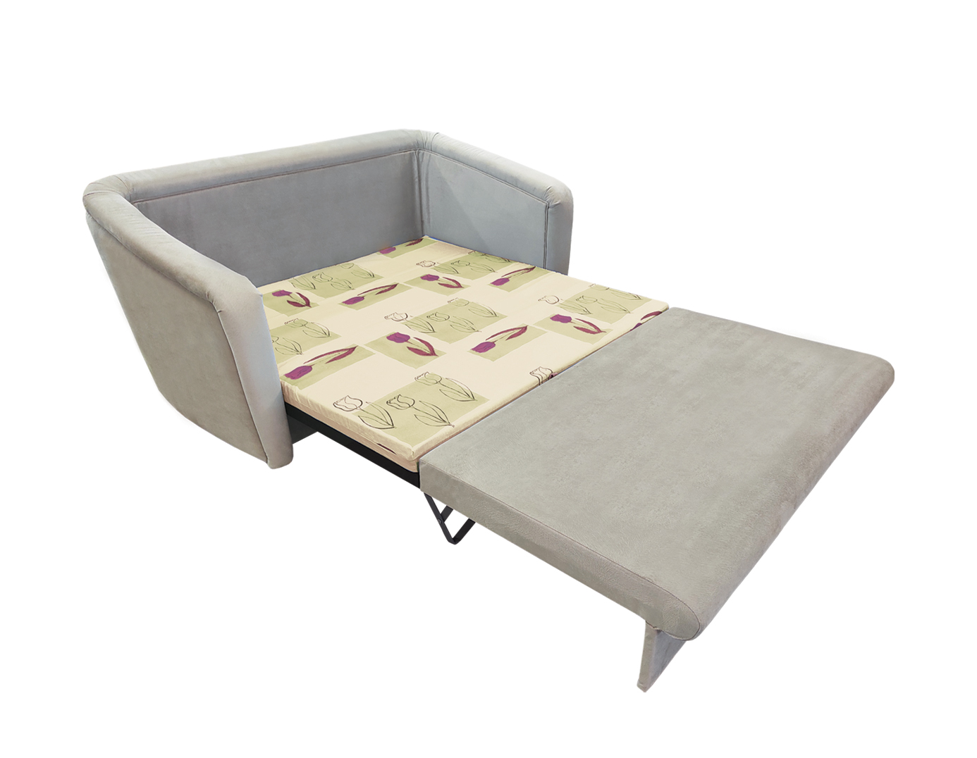 Canapea extensibilă Focus cu 2 locuri, 155x85x74, lars cappuccino - imagine 2
