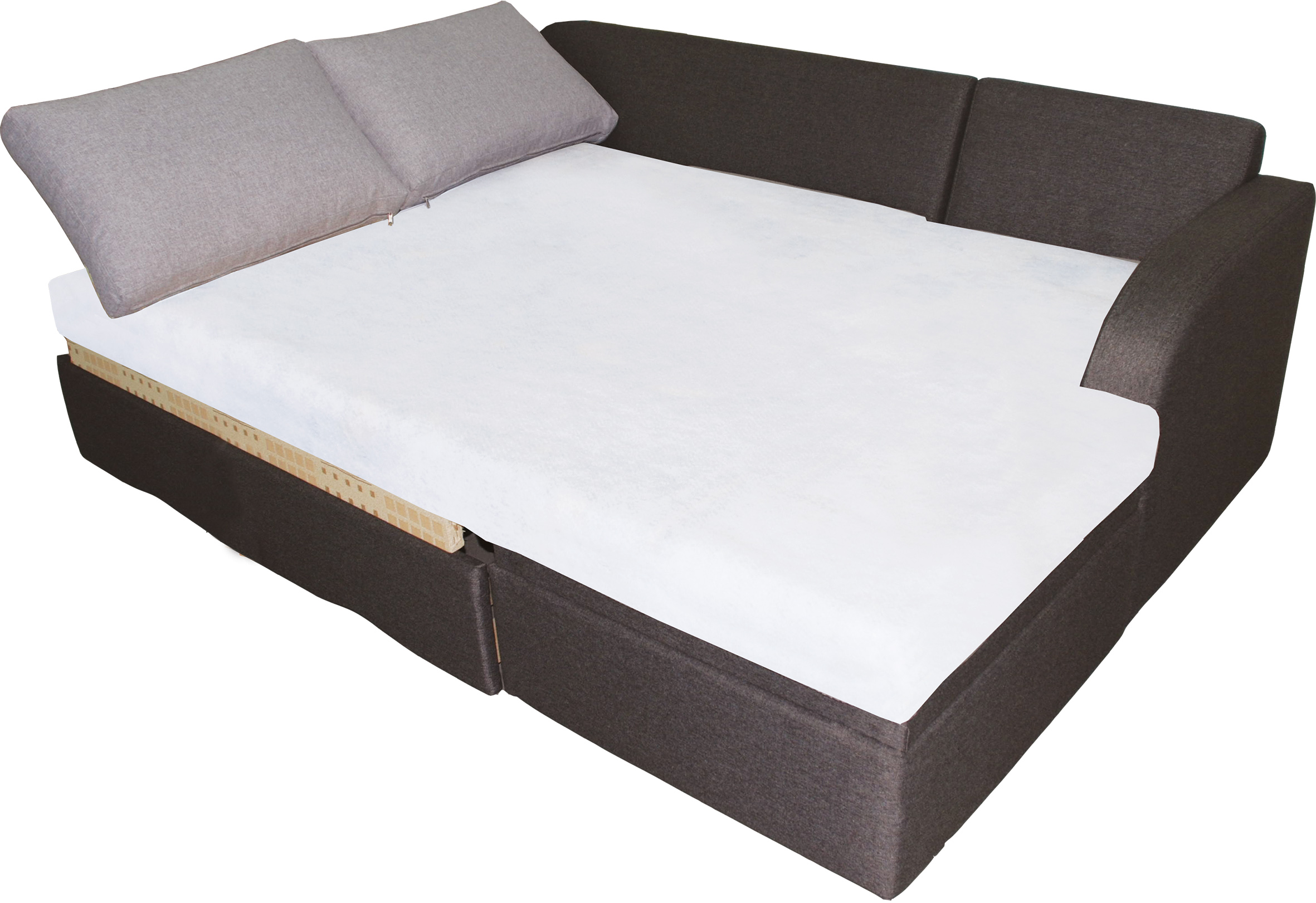 Coltar extensibil Marina SL cu 3 locuri, 210x146x75, lars brown/ lars cappuccino - imagine 3
