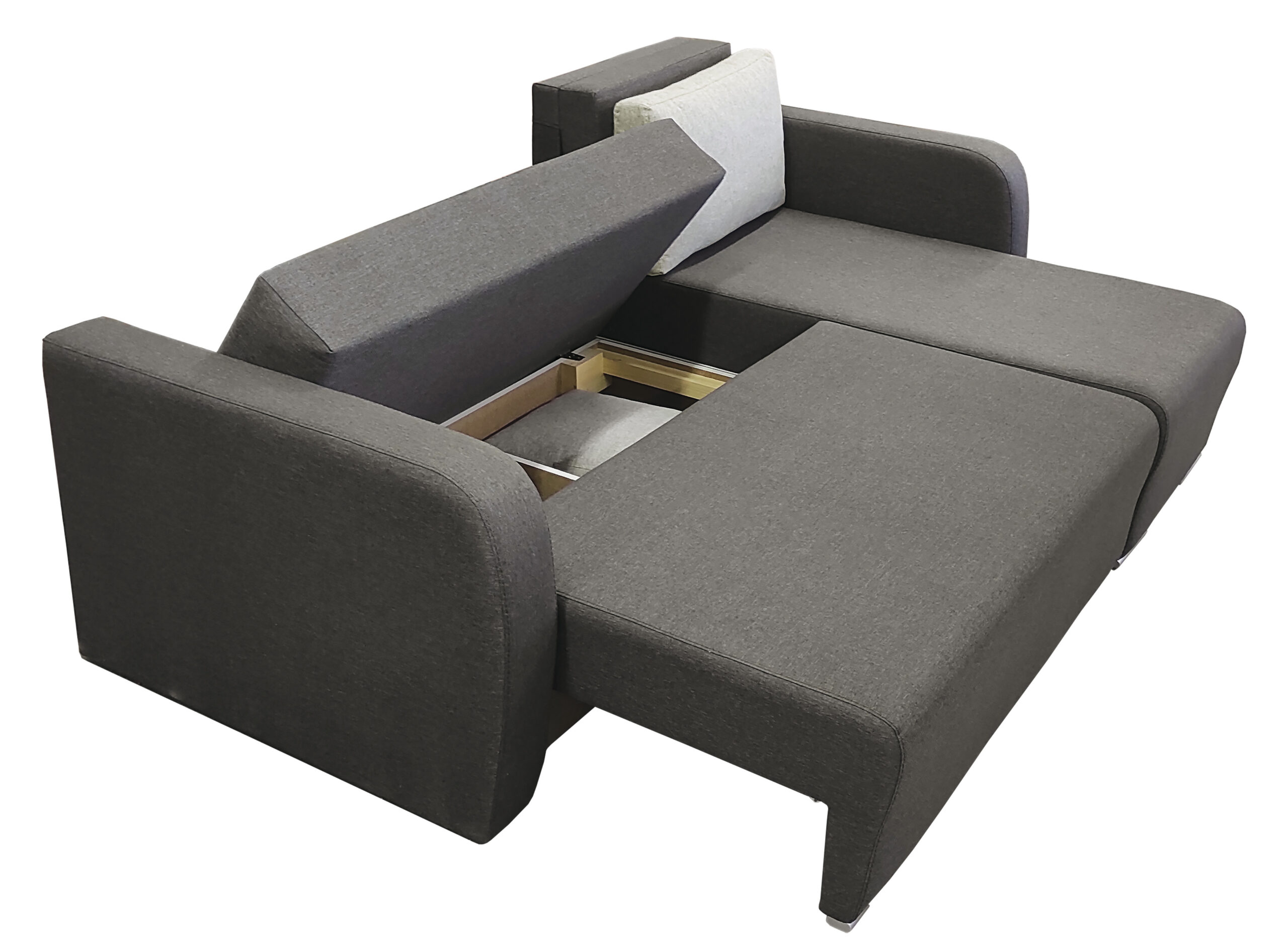 Coltar extensibil Laguna, 217x155x80, lars brown/ lars cappuccino - imagine 4