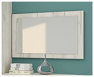 Oglinda Marea, 70x50, craft alb pacific/ antracit